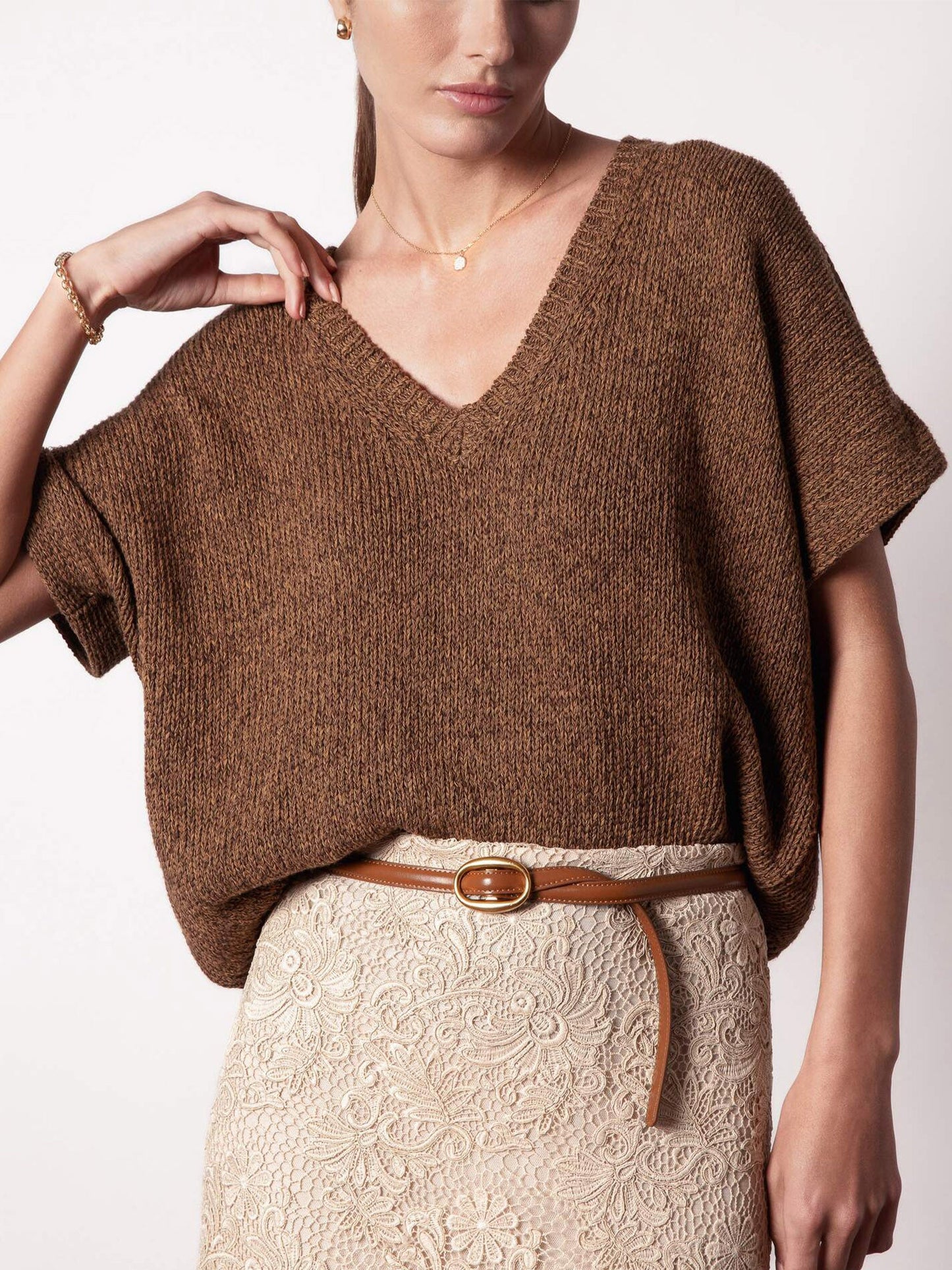 The Gaia Marled Tee