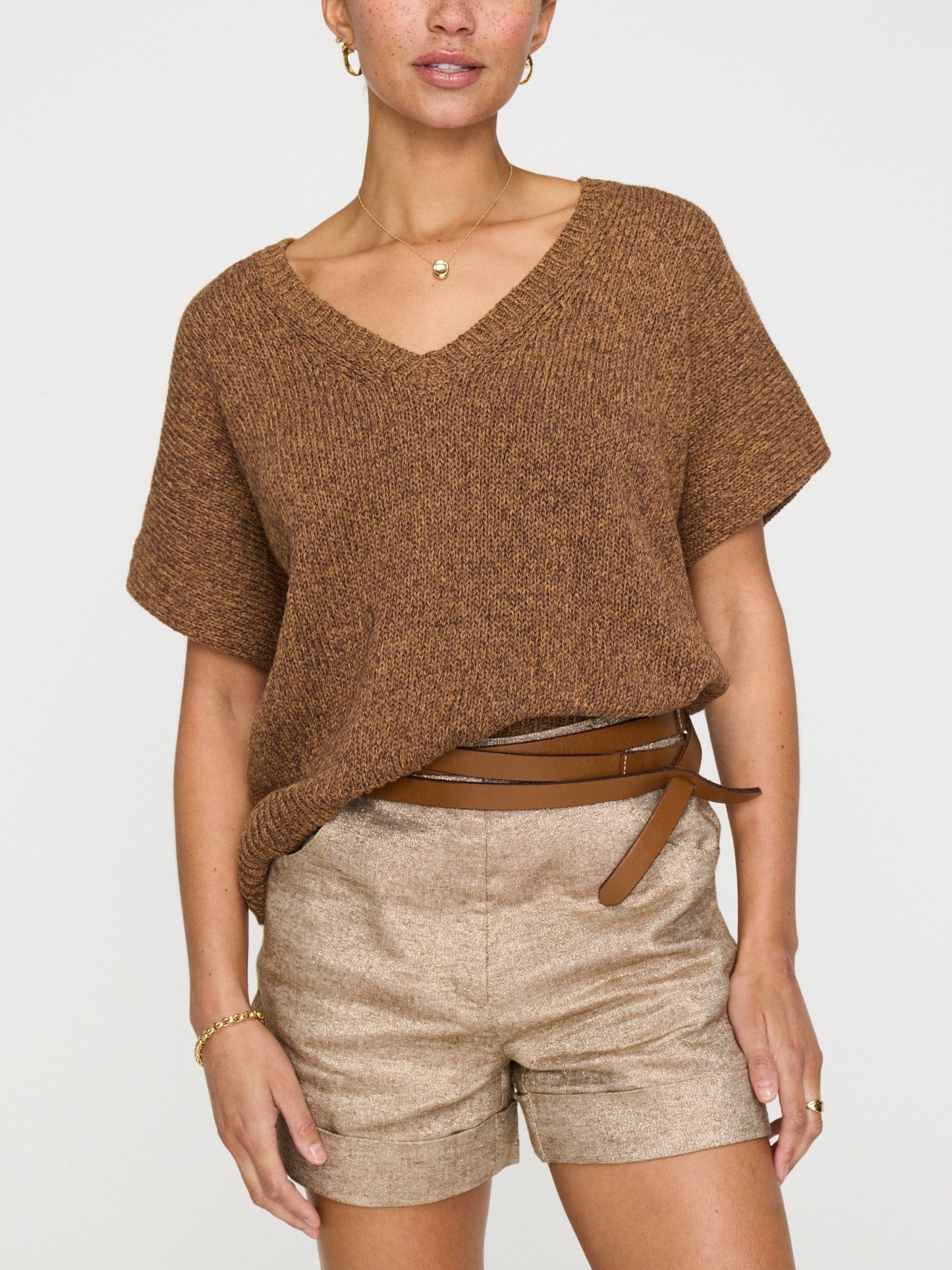 The Gaia Marled Tee