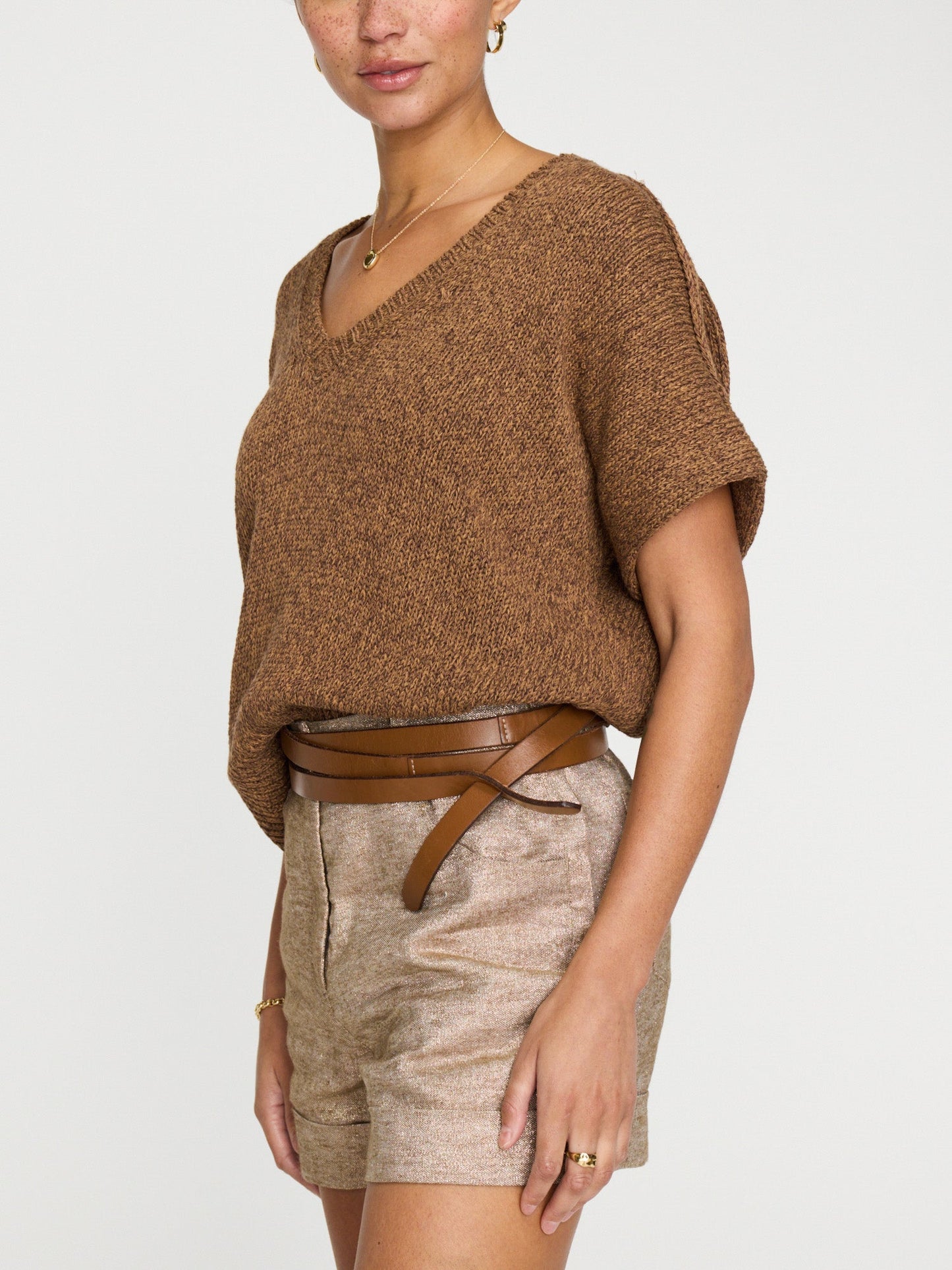 The Gaia Marled Tee