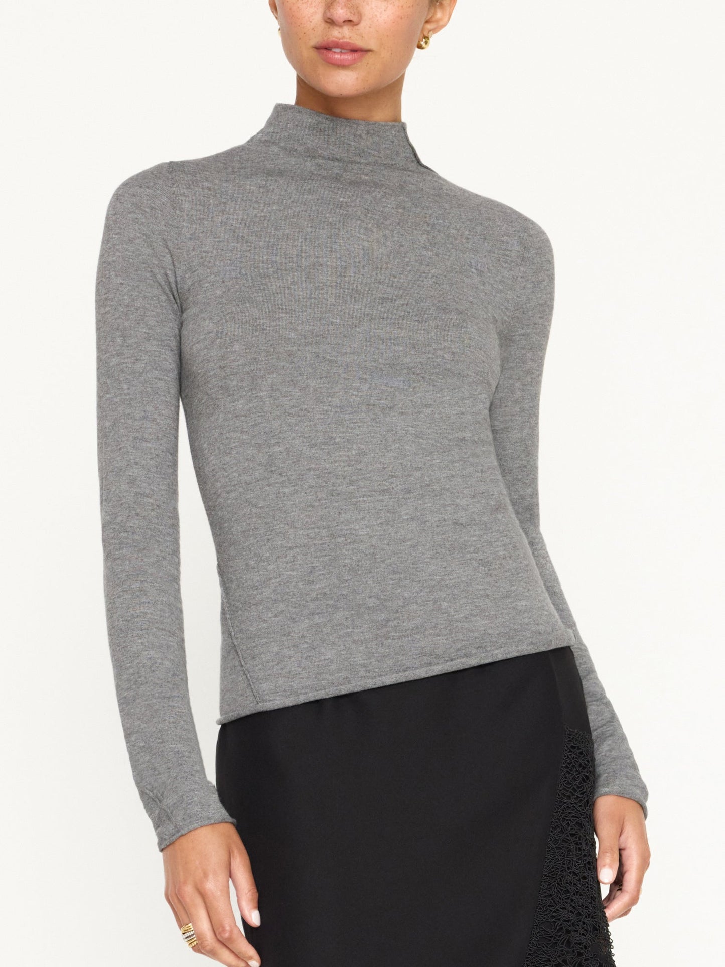 The Anika Mock Neck Top