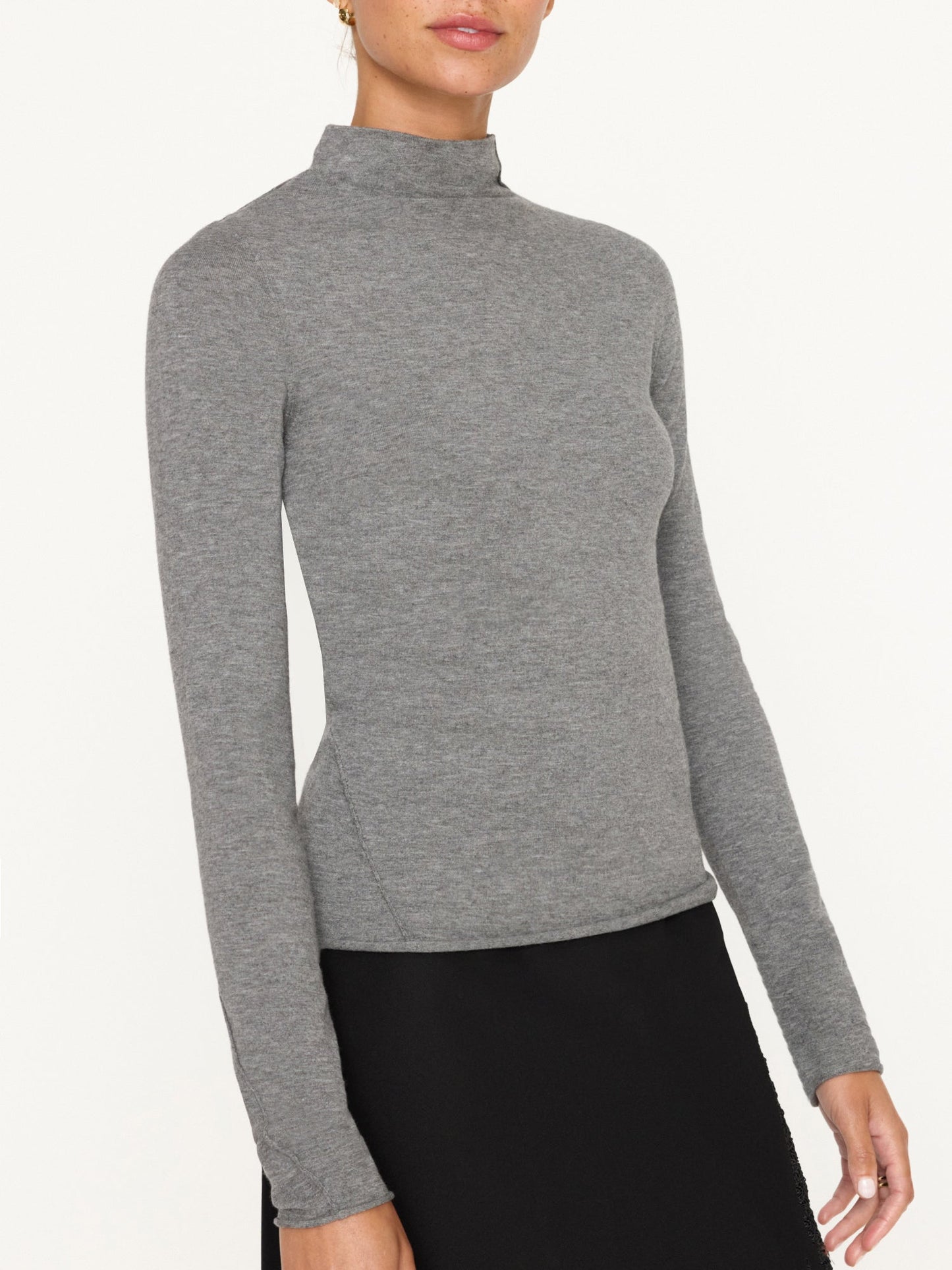 The Anika Mock Neck Top
