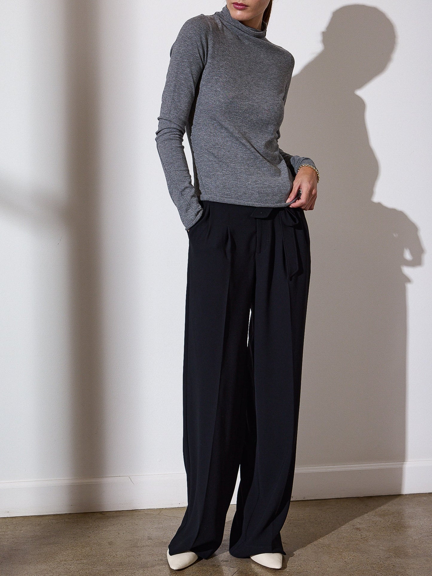The Anika Mock Neck Top